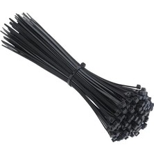 AyrStore 4,8X380 Siyah 38CM Kablo Bağı Plastik Cırt Kelepçe TOPLAYICI-100 Adet