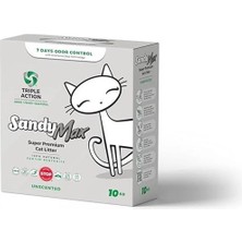 AyrStore Max Super Premium Aktif Karbonlu Topaklanan Kokusuz Kedi Kumu 10KG