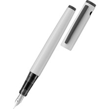 AyrStore Pılot Explorer Dolmakalem, Beyaz, M