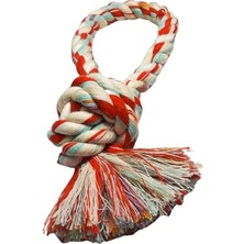 AyrStore Renkli Doğal Pamuk Halat Küçük Irk Terrier Pug Fransız Bulldog Pinscher Spaniel Cocker