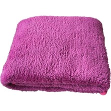 AyrStore Kedi ve Köpek Battaniyesi Yumuşak Welsoft Peluş Yıkanabilir Mor 1 Adet Orta Boy 100X80
