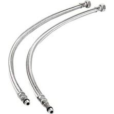 AyrStore Batarya Flex Hortum 3/8-M10 50 cm Kısa Uç (2 Adet)