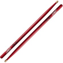 AyrStore Artist Serisi Hickory Drumsticks - Josh Dun - Wood Tip - Kırmızı