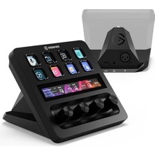 AyrStore Stream Deck + Xlr – Ses Mikseri ve Denetleyici, Arka Xlr'den Usb'ye Mikrofon Arayüzü