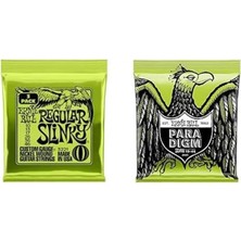AyrStore Ernie Ball Regular Slinky 3-Pack ve Paradigm Regular
