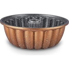 AyrStore Cake Pro Lina Gold Döküm Kek Kalıbı 25,5 cm