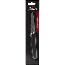 AyrStore Practico Black Tırtıklı Soyma Bıçağı - 9cm