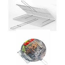 AyrStore Paslanmaz Mangal Teli Izgara Teli 304 Krom Paslanmaz Çelik