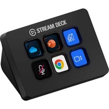 AyrStore Stream Deck Mini Yayın Kontrolcüsü, 6 Programlanabilir LCD Tuş, Windows ve Mac Uyumlu