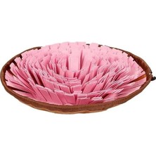 AyrStore Köpek Yavaş Besleme Matı Mama Bulmaca Matı - Köpek Interaktif Oyuncak (Pembe)