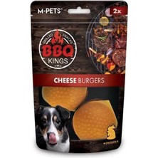AyrStore M-Pets Bbq Kıngs Cheese Burgers Chıcken Ödül 130GR