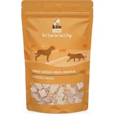 AyrStore Freeze Dried Hindi Göğüs Köpek Ödül MAMASI%100 Doğal, Glutensiz 30 Gr(Dog Treat)