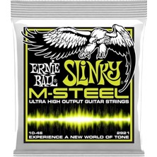 AyrStore P02921 Normal Slinky M-Çelik Elektro Gitar Telleri, Ölçü 10-46