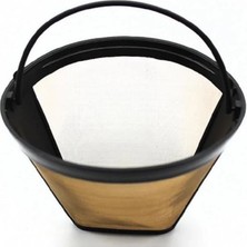 AyrStore Yıkanabilir ve Tekrar Kullanılabilir Kahve Makinesi Gold Filtre