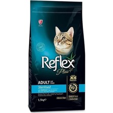 AyrStore Plus Somonlu Kısırlaştırılmış Kedi Maması 1.5KG+500GR Hediyeli