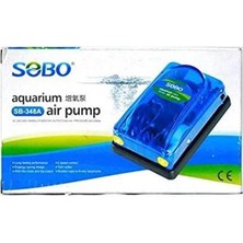 AyrStore Çift Çıkışlı Hava Motoru SB-348A 3W 2X4LT/DAK