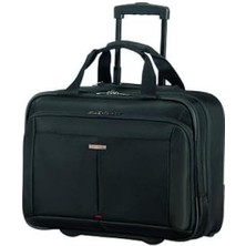 Samsonite Guard It 2.0 17.3 Inç Uyumlu Siyah Rolling Tote Notebook Çantası Ekstra Güçlü Malzeme CM5-09-008