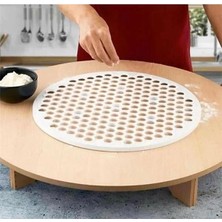 AyrStore Pratik Sert Plastik 42 cm Tek Seferde 200 Adet Mantı Kesme Aparatı