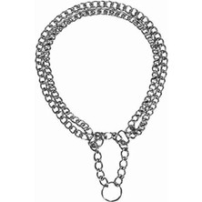 AyrStore Köpek 2 Sıra Zincir Tasma, 55 Cm/2,5mm