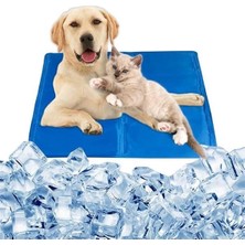 AyrStore Kedi ve Köpek Matı Soğuk Serinletici Kedi Minderi Evcil Hayvan Yatağı Uyku Matı (50 x 65 Cm)
