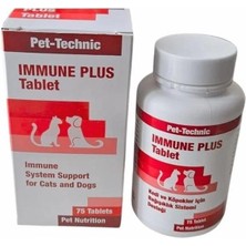 AyrStore Pet-Technıc Immune Plus Tablet – Kedi ve Köpekler Için Bağışıklık Güçlendirici Takviye |