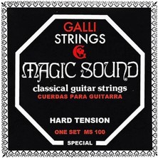 AyrStore Galli MS-100 Klasik Gitar Teli Hard Tension, Galli Strings Tel