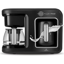 AyrStore Hatır Plus Mod 5 In 1 Essential Kahve Makinesi Black Chrome