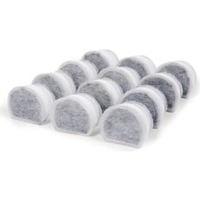 AyrStore Karbon Filtre Seramik Beyaz 12 Adet