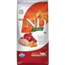 AyrStore N & D Tahılsız Bıldırcın Etli Balkabaklı Kısırlaştırılmış Kedi Maması - 5 kg