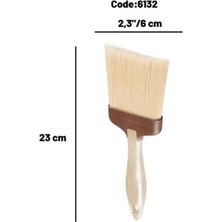 AyrStore Dekor Sentetik Vernik Fırça Seti 20 Mm,40 Mm,60 Mm,80 MM,100 mm 5 Li