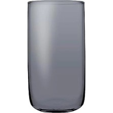 AyrStore Pasabahce Iconic Gri Meşrubat Bardağı, 6'lı 365 cc