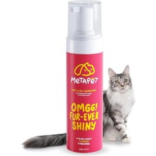 AyrStore Kedi Tüy Dökülmesi Karşıtı Kuru Köpük Şampuan, Doğal E Vitamini Sağlığı, Önleyici Bakımı