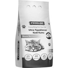 AyrStore Aktif Karbonlu Ince Taneli Bentonit Topaklanan Kedi Kumu 10 Lt