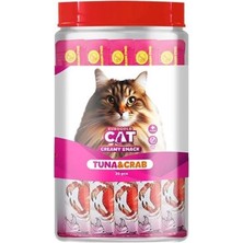 AyrStore Cat Sıvı Kedi Ödülü Ton - Yengeç 30X15 gr