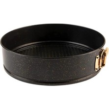 AyrStore Black Gold 26 cm Kelepçeli Kek Kalıbı