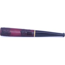 AyrStore Pipsan All Sizes/evrensel Işlemeli Ağızlık - Bordo Model 1