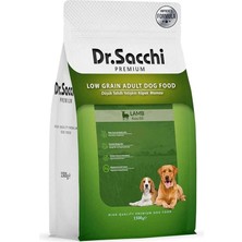 AyrStore Dr.sacchi Premium Düşük Tahıllı Kuzu Etli Yetişkin Köpek Maması 1,5 kg