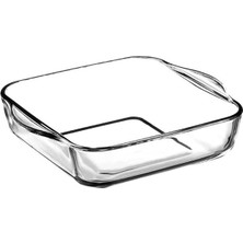 AyrStore Pasabahce Borcam Kare Tepsi 1950 cc