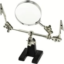 AyrStore 3. El Cam Büyüteçli Diş Hekimleri Makyaj Güzellik Salonları Elektronik Tamir Havya Lehim Standı