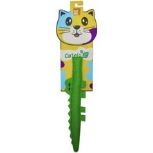 AyrStore Venator Catnipli Timsah Şeklinde Kedi Oyuncağı