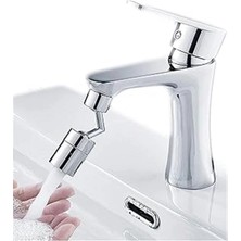 AyrStore Sıçrama Filtreli 720 Derece Dönen Musluk Başlığı