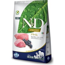 AyrStore N&d Prime Kuru Köpek Maması, Tahılsız, Kuzu ve Yabanmersinli, Yetişkin Mini, 2.5 kg