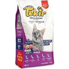 AyrStore Tekir Yetişkin Kedi Maması Gurme 10+2kg
