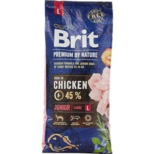 AyrStore Premium By Nature Junior Large, Büyük Irk - Genç Köpekler Için, Tavuk Etli Kuru Mama, 15 kg