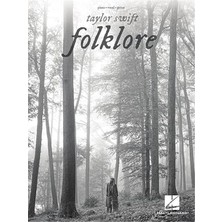 AyrStore Taylor Swift - Folklore: Piano/vocal/guitar Songbook
