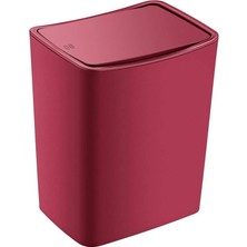 AyrStore Touch Çöp Kovası 20 Lt Carmen Kırmızı
