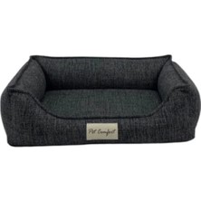 AyrStore Delta Varius Koyu Gri Kedi ve Köpek Yatağı S 45X55CM