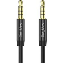 AyrStore 3.5mm Jack Trrs Hi-Fi Aux Mikrofon ve Ses Kablosu 5 Metre