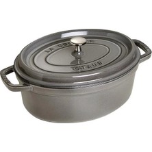 AyrStore La Cocotte Döküm Tencere, Gri