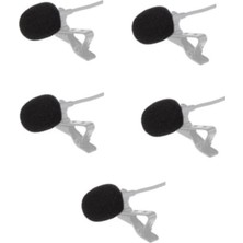 AyrStore YKS01-5X 5'li Yaka Mikrofonu Süngeri